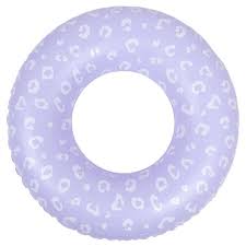 Swim Essentials Swim Ring - Lila Leopard 6+