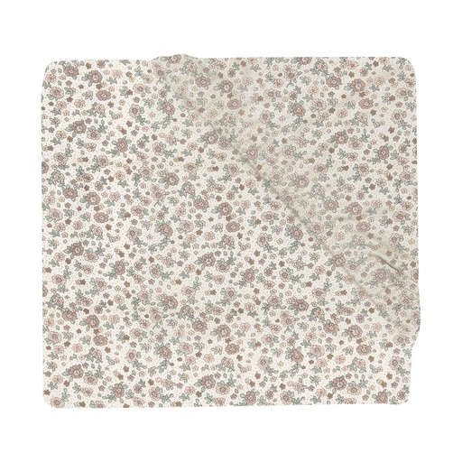 Jollein Fitted Sheet Jersey Retro Flowers -70X140