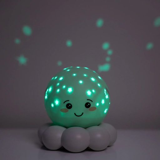 Cloud B - Night Projector Octopus Pastel Green 