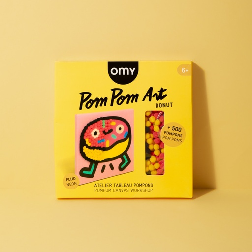 OMY Pom Pom Art Donut 
