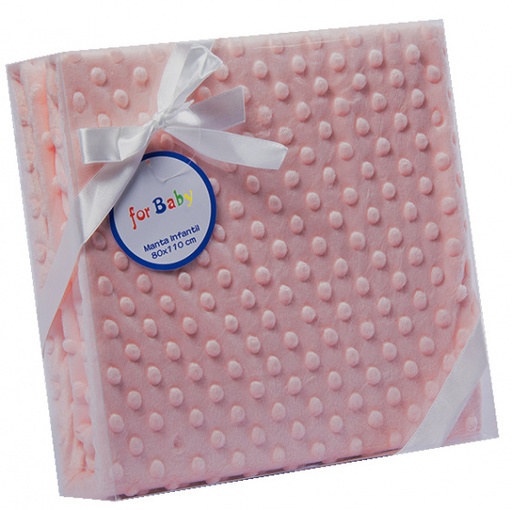 Gamberritos Baby Blanket 80 X 110 Pink