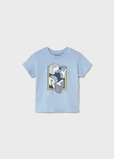Mayoral Basic short sleeve t-shirt - Light blue