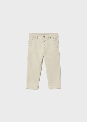 Mayoral Twill basic trousers - Bone