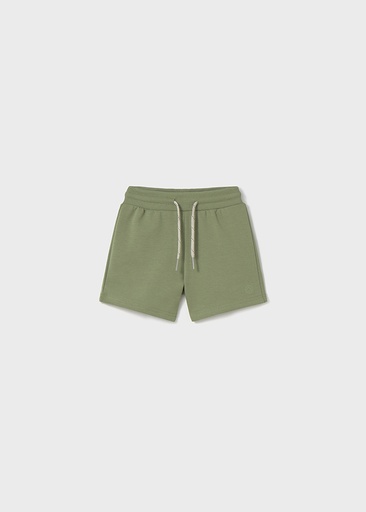 Mayoral Basic fleece shorts - Sage