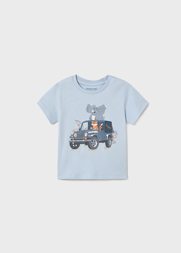 Mayoral Vehicle t-short short sleeve - Sky