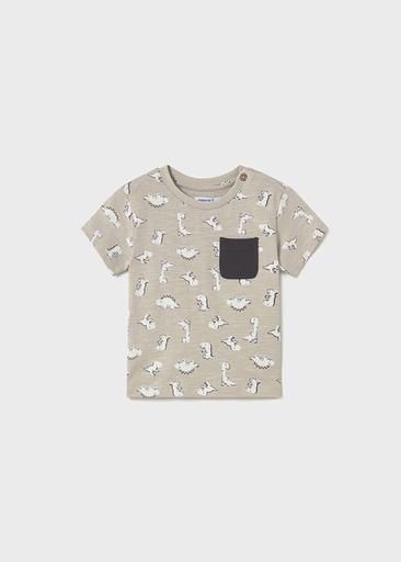 Mayoral Printed short sleeve t-shirt - Bone