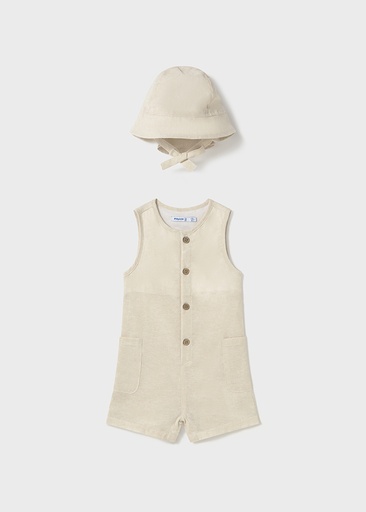 Mayoral Dungaree w/ bucket - Canvas
