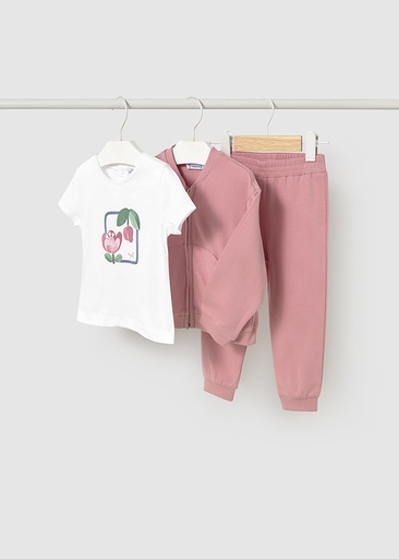 Mayoral 3 piece tracksuit - Rose