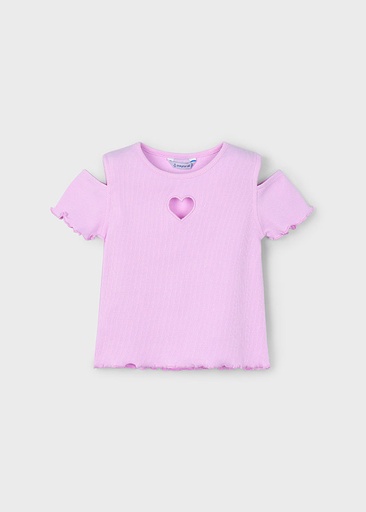 Mayoral Short sleeve shirt - Mauve