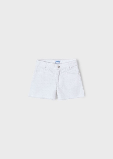 Mayoral Twill shorts - White