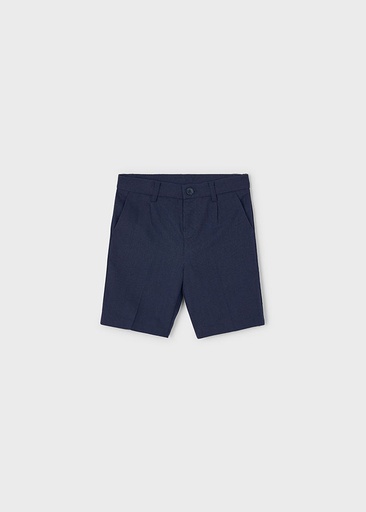 Mayoral Linen suiting bermuda - Navy