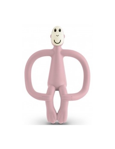 Matchstick Monkey Original Teething Toy and Gel Applicator - Dusty Pink