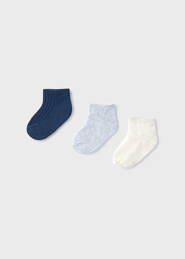 Mayoral 3 socks set - Light blue