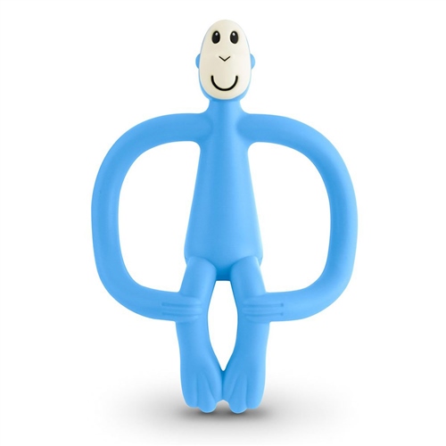 Matchstick Monkey Original Teething Toy and Gel Applicator - Light Blue