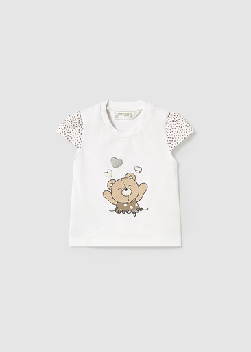 Mayoral Short sleeve t-shirt - Wht-cookie
