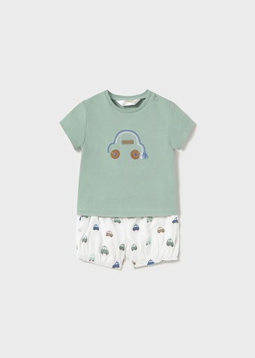 Mayoral Baggy shorts set - Jade