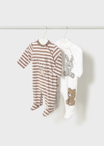 Mayoral Long onesie set of two - Muffin