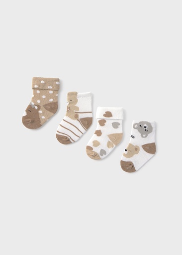 Mayoral 4pc set socks - Cookie