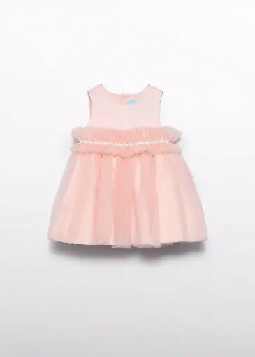 Abel & Lula Tulle dress - Peony