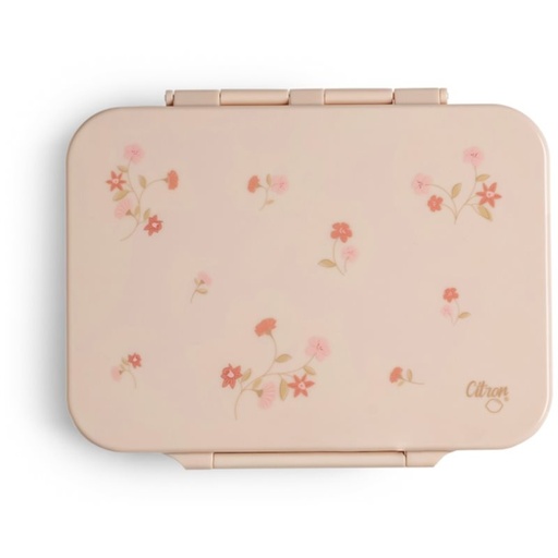 Citron Tritan Lunch Box Flowers 700 Ml