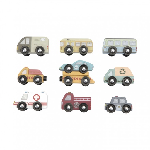 Little Dutch Railway Extension -Vehicles Set