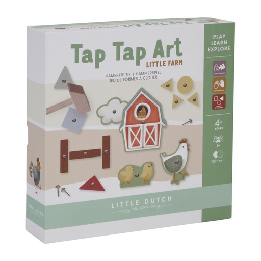 Little Dutch Tap Tap Art Set - Little Farm