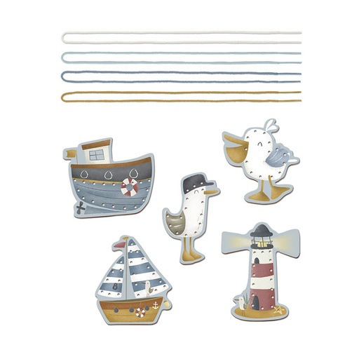 Little Dutch Lacing Cards - Sailors 