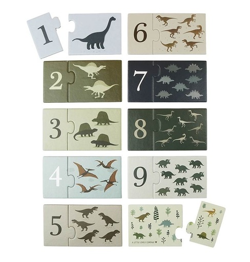 A Little Lovely Company Puzzle  1-10 Dinosaurs