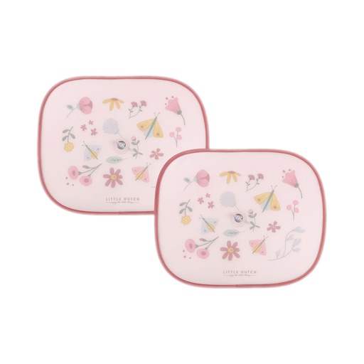 Little Dutch Flowers & Butterflies Car Sunshades- x2