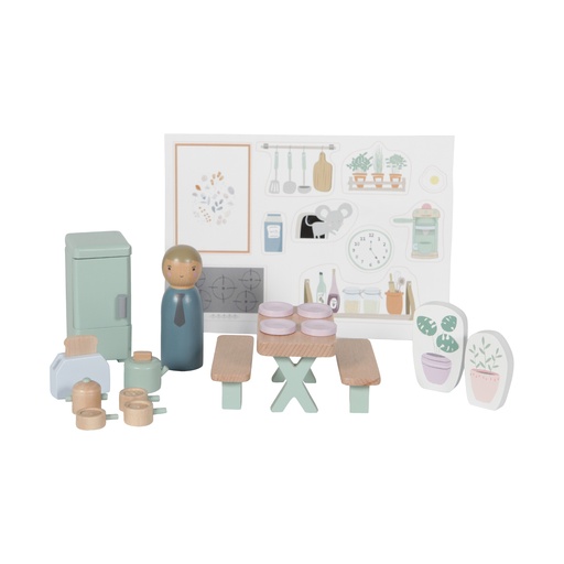 Little Dutch Doll’s House Playset - Kitchen