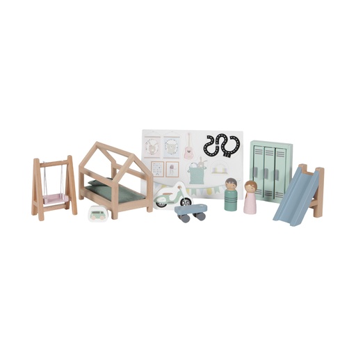 Little Dutch Doll’s House Playset - Children’S Room