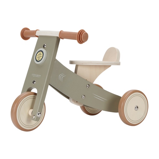 Little Dutch Wooden Tricycle - Olive