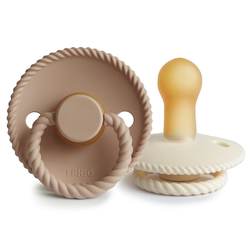 Frigg - Rope Latex 2 Pack  Cream/ Croissant Size 2