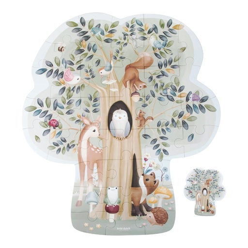 Little Dutch XL Puzzle Forest Friends FSC