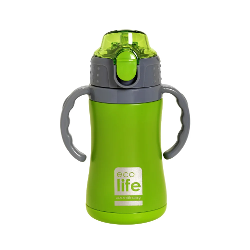 Eco Life Thermos Bottle 300ml - Green