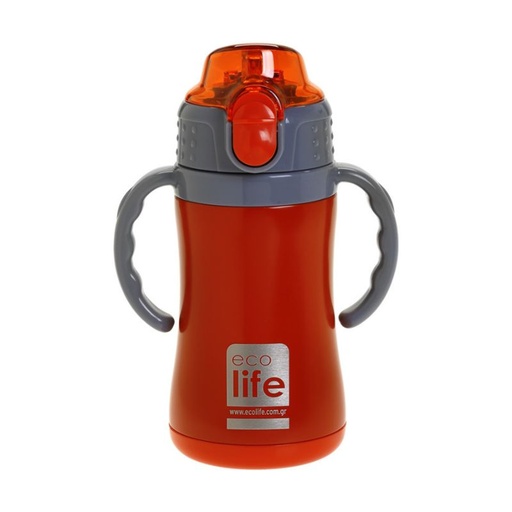 Eco Life Thermos Bottle Red 300ml
