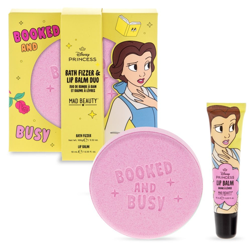 Mad Beauty Bath Fizzer & Lip Balm duo Belle