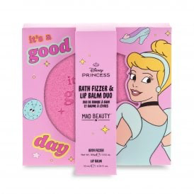 Mad Beauty Bath Fizzer & Lip Balm Duo Cinderella 