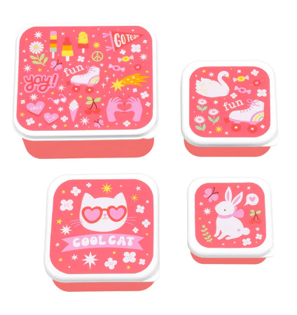 Lunch & snack box set Fun