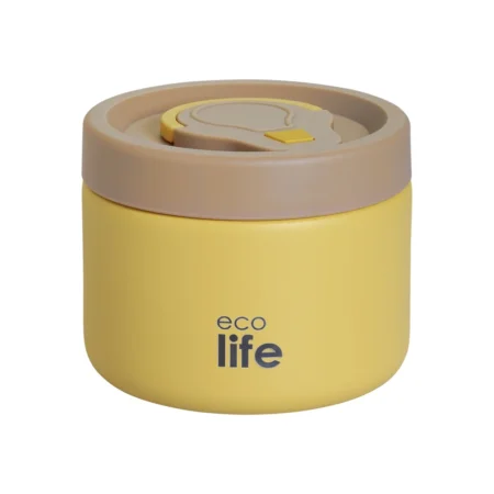 Eco Life Deli Food Jar 650ml Yellow 