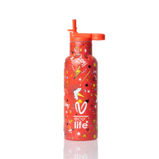 Eco Life Thermos 500ml Coral 