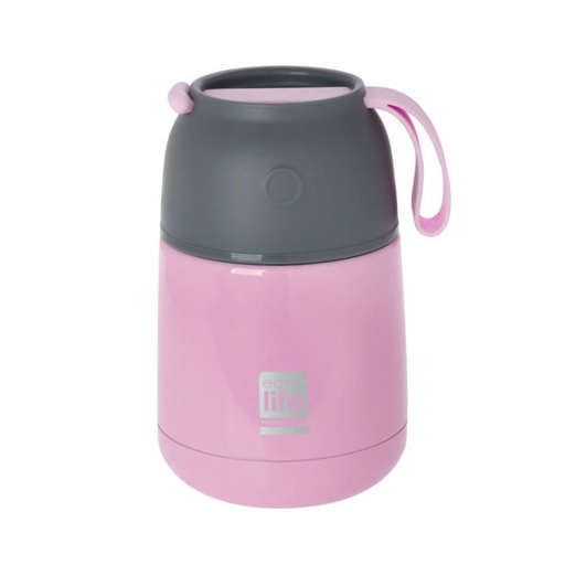 Eco Life Baby Food Container Thermos Pink 450ml