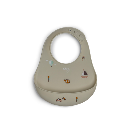 Citron Silicone Bib Vehicles 