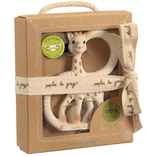 Sophie La Girafe Vulli So'Pure Chew Toy Extra Soft 