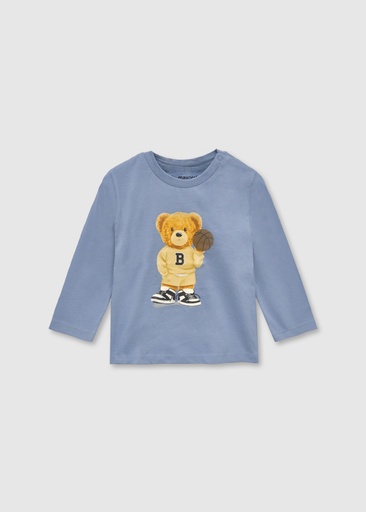Mayoral Long Sleeve shirt bear - Iceberg