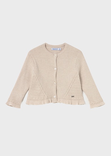 Mayoral Knit cardigan - Tapioca