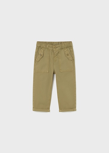 Mayoral Twill pocket pants - Camel