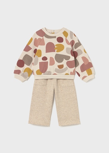 Mayoral Pullover tracksuit - Toffee