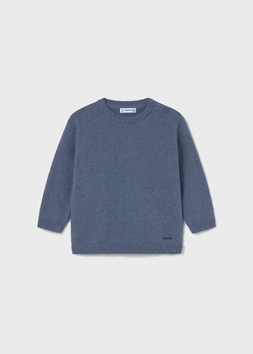Mayoral Basic crew neck jumper - Dark blue