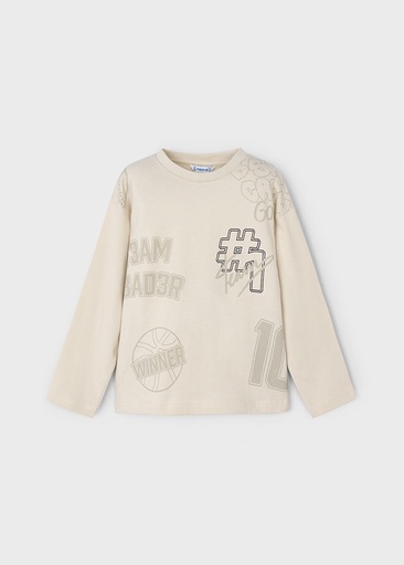 Mayoral Long Sleeve t-shirt - CEREAL